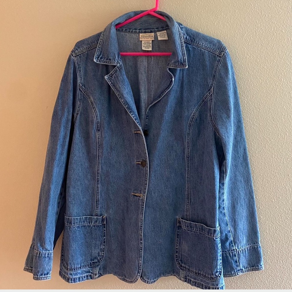 St. John's Bay Classic Blue Jean Jacket